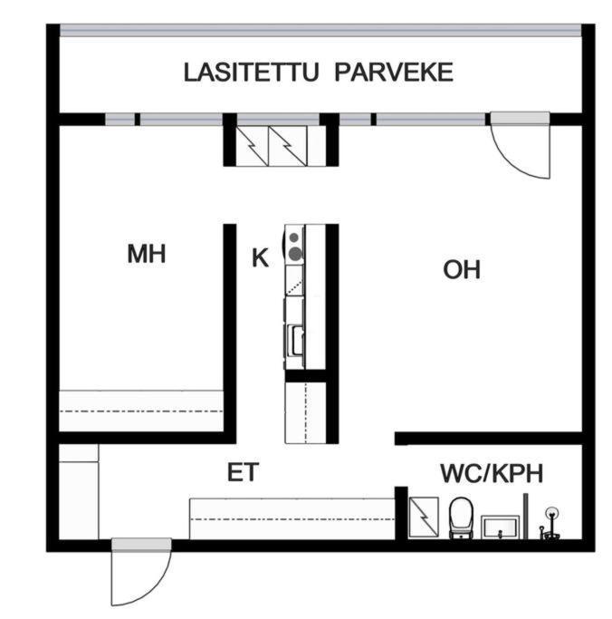 Scandinavian 2-Rooms Apartment City Center Helsinki Kültér fotó
